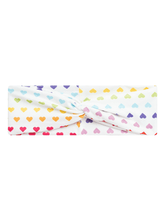 Rainbow Hearts Mom Headband